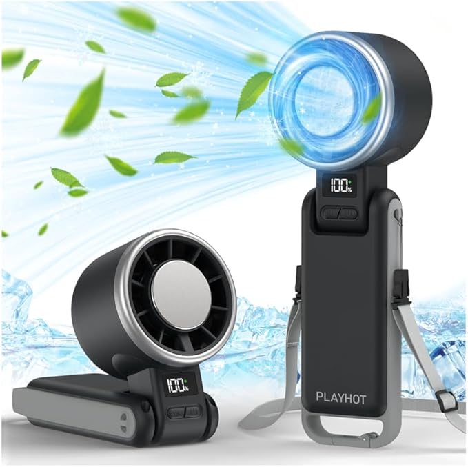 Portable Handheld Turbo Fan &  Rechargeable
