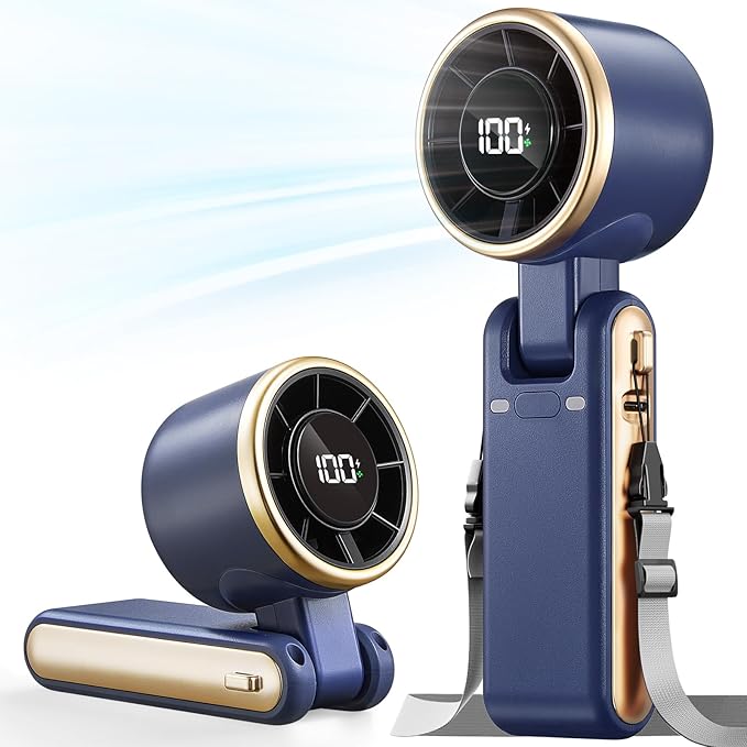Portable Handheld Turbo Fan &  Rechargeable