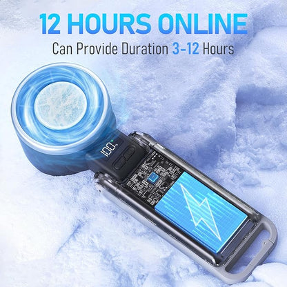 Portable Handheld Turbo Fan &  Rechargeable